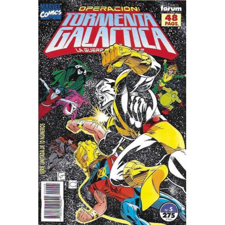 LOS VENGADORES - OPERACION TORMENTA GALACTICA NUMERO 5 DE 10