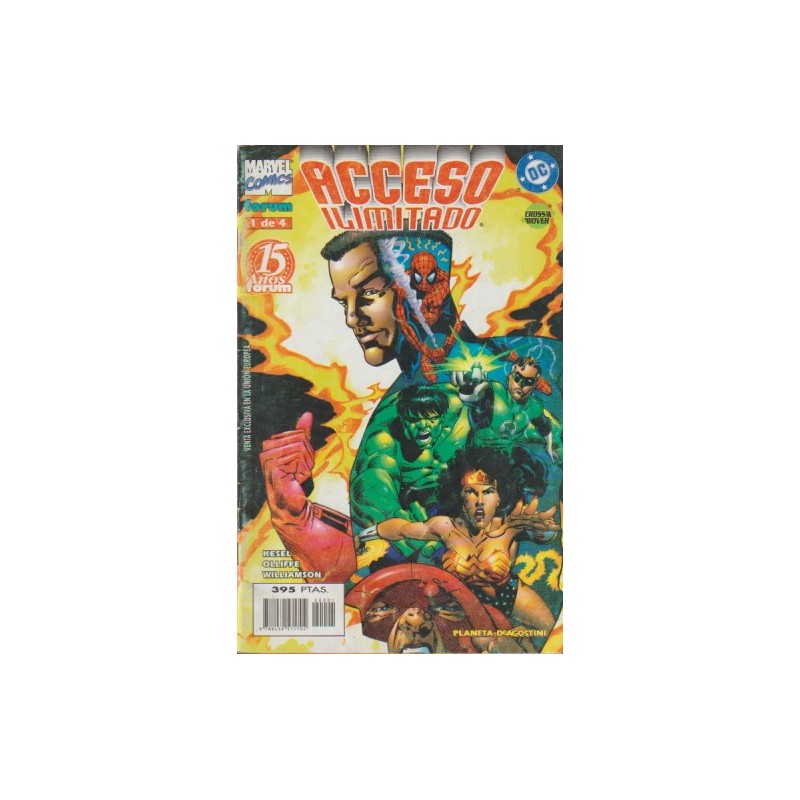 ACCESO ILIMITADO Nº 1 DE 4 ,MARVEL VS DC