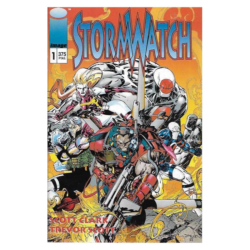 STORMWATCH Nº 0 AL 3 , ED.WORLD COMICS