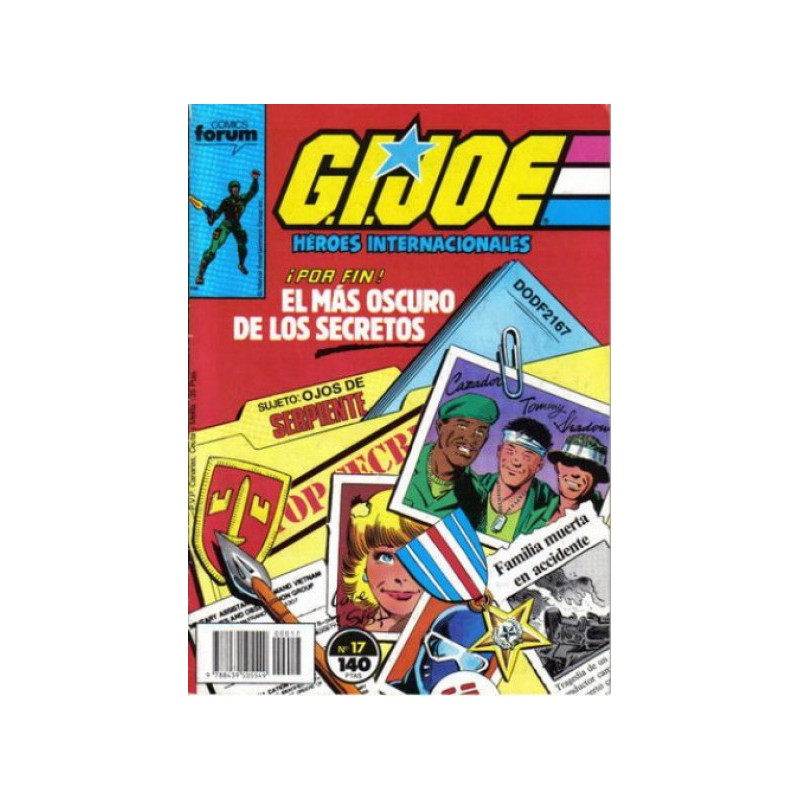 COMANDO GIJOE HEROES INTERNACIONALES Nº 17
