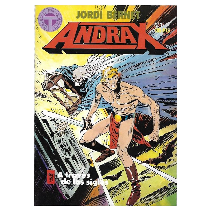 ANDRAX Nº 1 Y 2 POR JORDY BERNET , ED. TOUTAIN