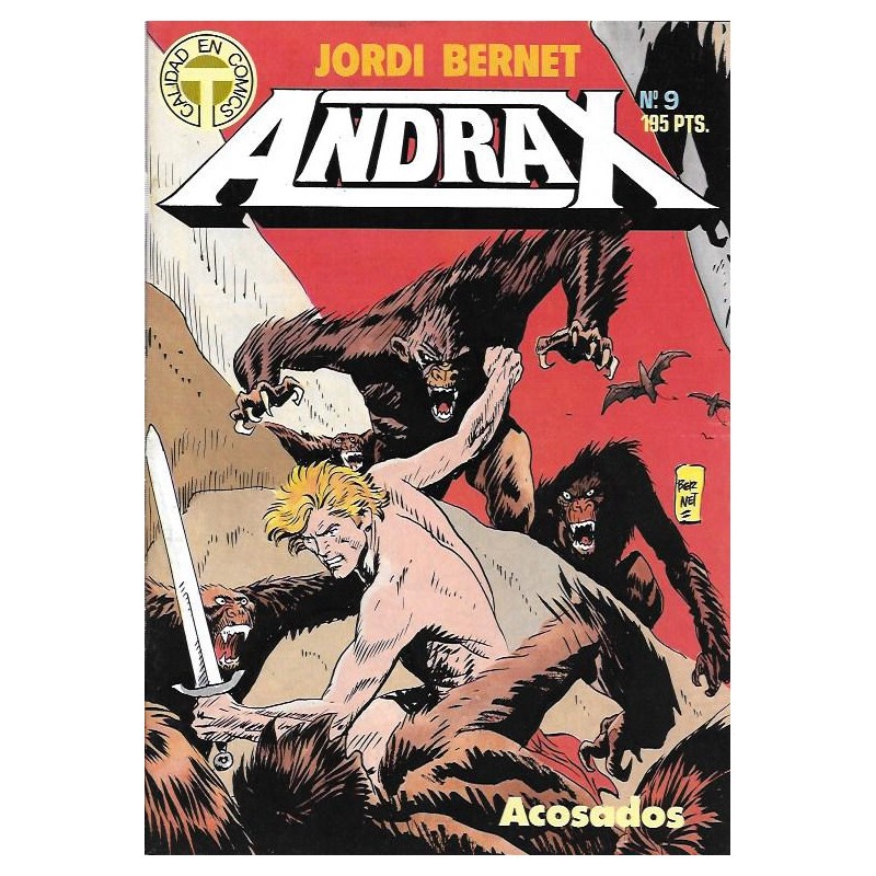 ANDRAX Nº 9 POR JORDY BERNET , ED. TOUTAIN