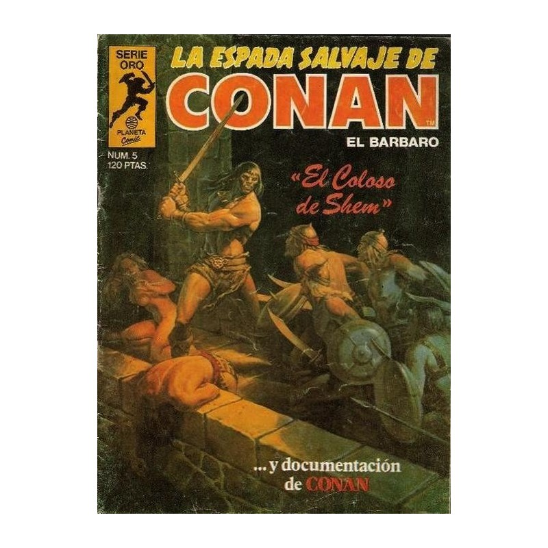 LA ESPADA SALVAJE DE CONAN VOL.1 Nº 5 1ª EDICION