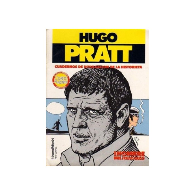 CUADERNOS DE DIVULGACION DE LA HISTORIETA Nº 2 HUGO PRATT , CONTIENE POSTER