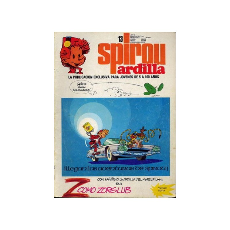 SPIROU ARDILLA Nº 13