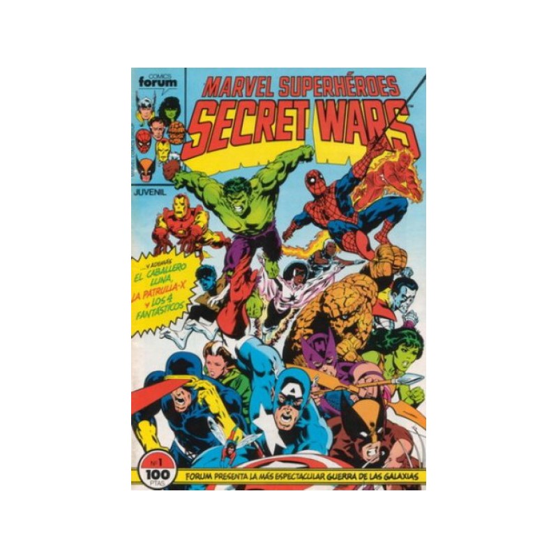 SECRET WARS Nº 1 ED.FORUM
