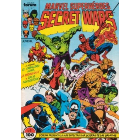 SECRET WARS Nº 1 ED.FORUM