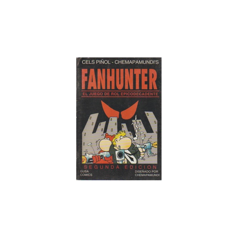 FANHUNTER, EL JUEGO DE ROL EPICODECADENTE, 2ª ED., GUSA COMICS, CHEMAPAMUNDI, 1993