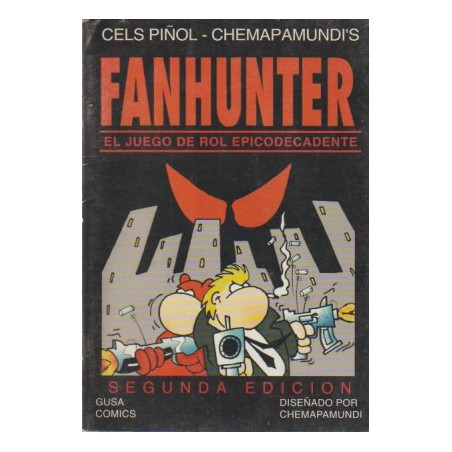 FANHUNTER, EL JUEGO DE ROL EPICODECADENTE, 2ª ED., GUSA COMICS, CHEMAPAMUNDI, 1993