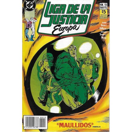LIGA DE LA JUSTICIA EUROPA Nº 13 ED.ZINCO