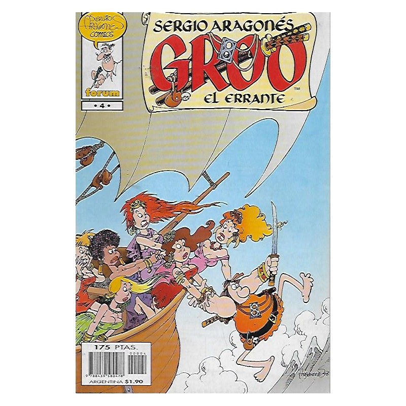 GROO EL ERRANTE Nº 1,2 Y 4