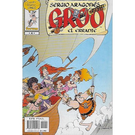 GROO EL ERRANTE Nº 1,2 Y 4