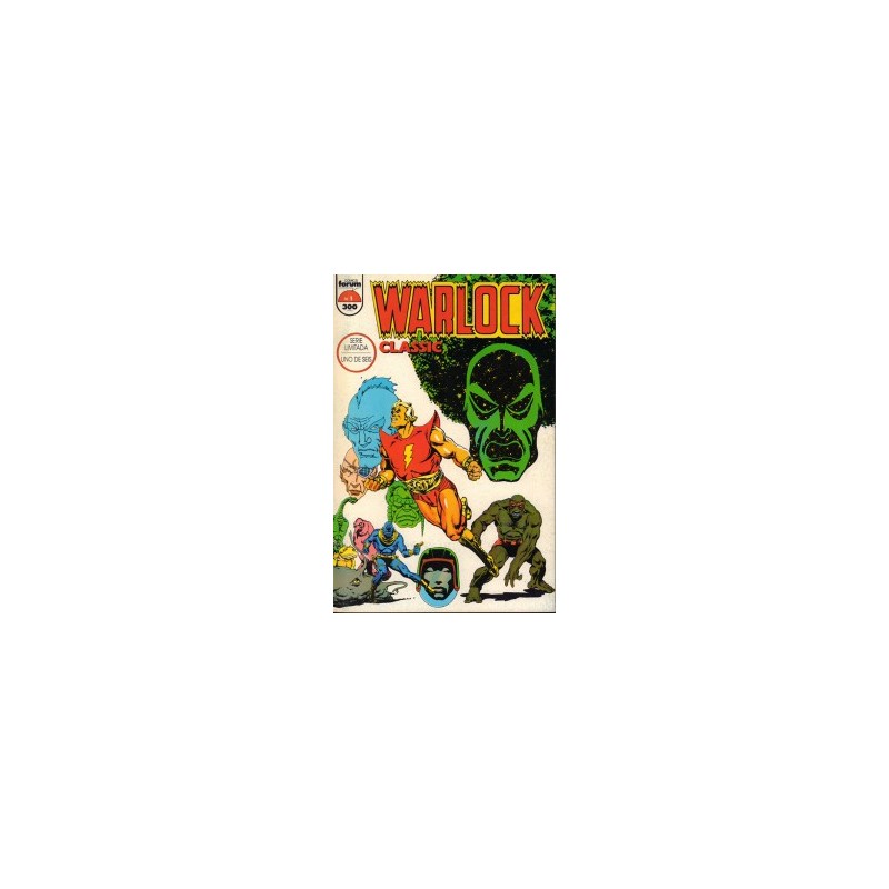 WARLOCK CLASSIC Nº 1 DE 6 POR JIM STARLIN