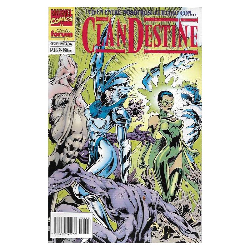 CLANDESTINE Nº 3 DE 9 POR ALAN DAVIS