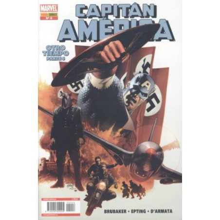 CAPITAN AMERICA VOL.7 Nº 2 AL 6 OTRO TIEMPO PARTE 2 AL 6 POR ED.BRUBAKER Y STEVE EPTING