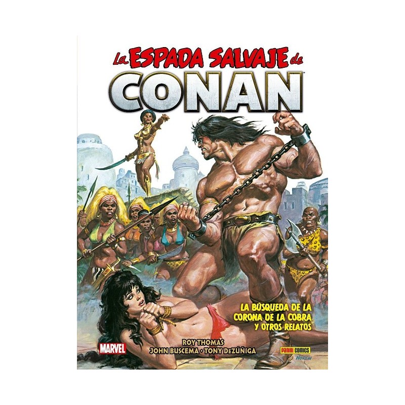 BIBLIOTECA CONAN LA ESPADA SALVAJE DE CONAN VOL.13 LA BUSQUEDA DE LA CORONA DE LA COBRA Y OTROS RELATOS