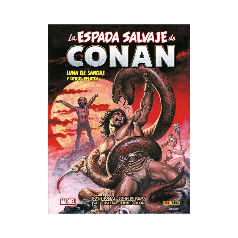 biblioteca conan vol.14 la espada salvaje de conan : luna de sangre y otros relatos