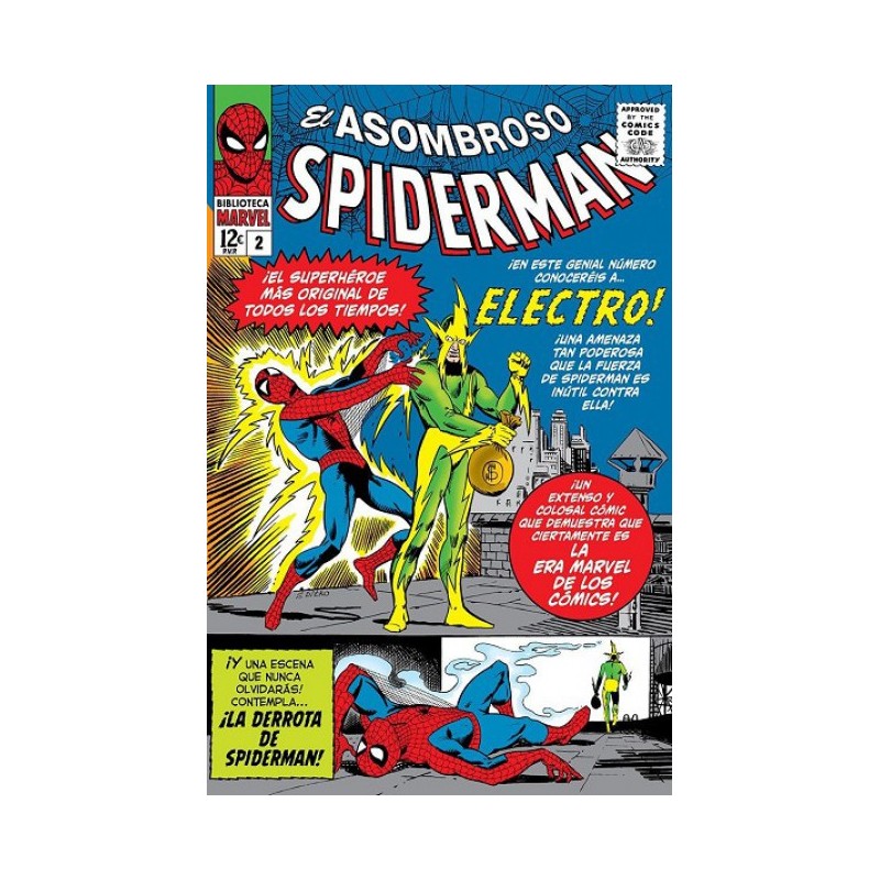 BIBLIOTECA MARVEL SPIDERMAN VOL.2 : ELECTRO ED.PANINI, COLOR