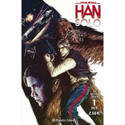 STAR WARS : HAN SOLO ,COL.COMPLETA Nº 1 A 5, ED.PLANETA