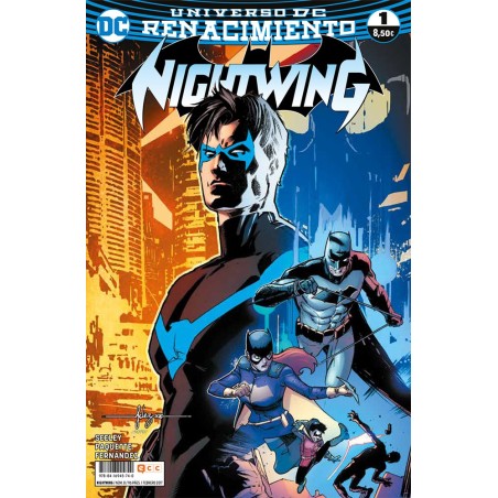 NIGHTWING Nº 8 UNIVERSO DC RENACIMINENTO Nº 1