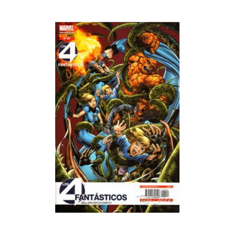 LOS 4 FANTASTICOS VOL.7 Nº 15 AL 29 ETAPA DE MARK MILLAR Y BRIAN HITCH A FALTA DE LOS NUMEROS : 19,25 Y 28