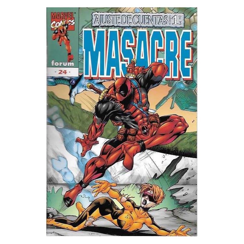 MASACRE VOL.1 Nº 24 ED.FORUM