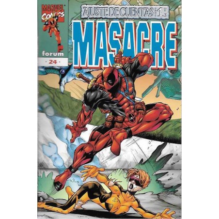 MASACRE VOL.1 Nº 24 ED.FORUM