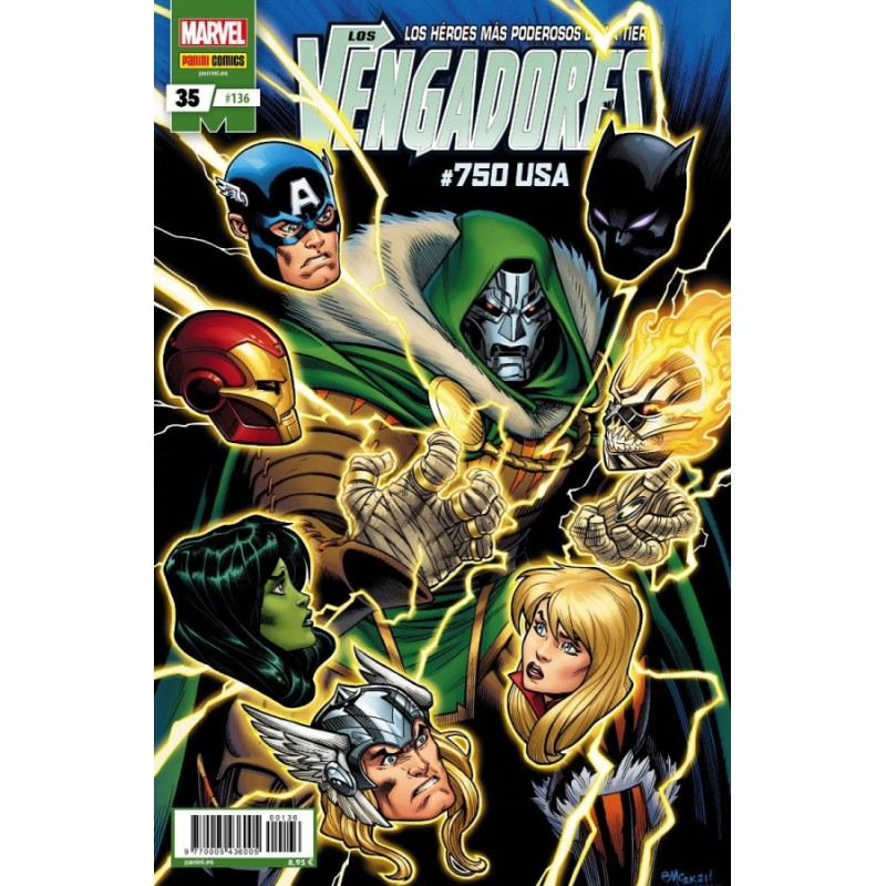 LOS VENGADORES VOL.4 Nº 136 LOS VENGADORES 750 USA