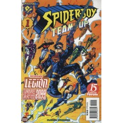 SPIDER-BOY Y SPIDER-BOY TEAM-UP  AMALGAMA MARVEL-DC SPIDERMAN Y SUPERBOY