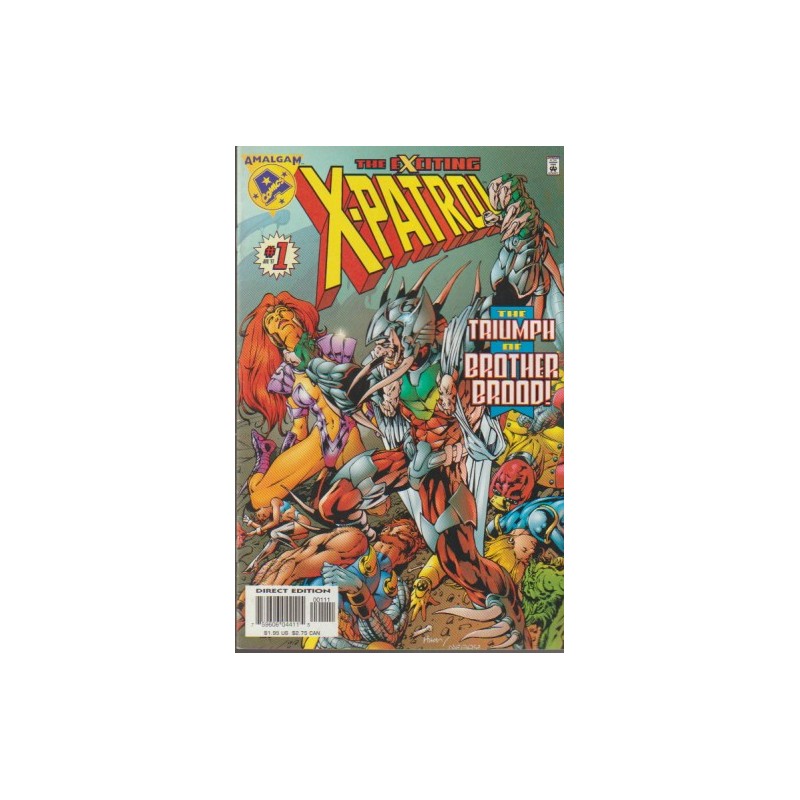 AMALGAM X-PATROL , MARVEL COMIC-BOOK USA