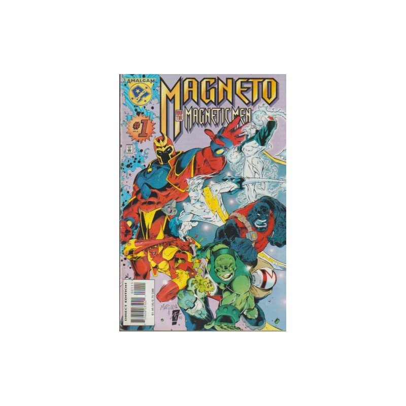 AMALGAM MAGNETO AND THE MAGNETIC MEN , MARVEL COMIC-BOOK USA
