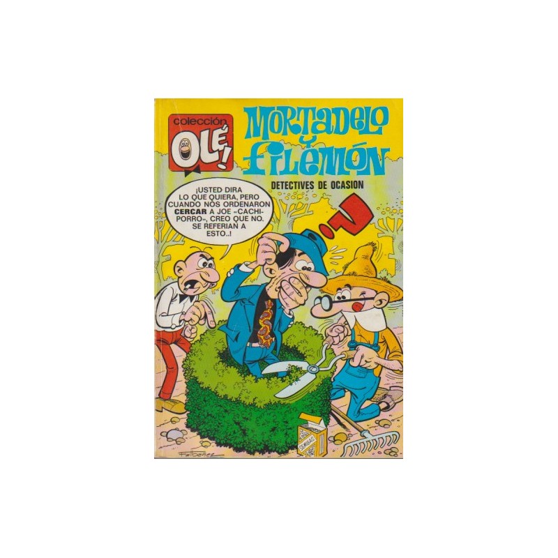COLECCION OLE Nº 11 1ª EDICION MORTADELO Y FILEMON ED.BRUGUERA : DETECTIVES DE OCASION ,AÑO 1971