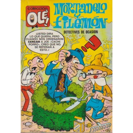 COLECCION OLE Nº 11 1ª EDICION MORTADELO Y FILEMON ED.BRUGUERA : DETECTIVES DE OCASION ,AÑO 1971