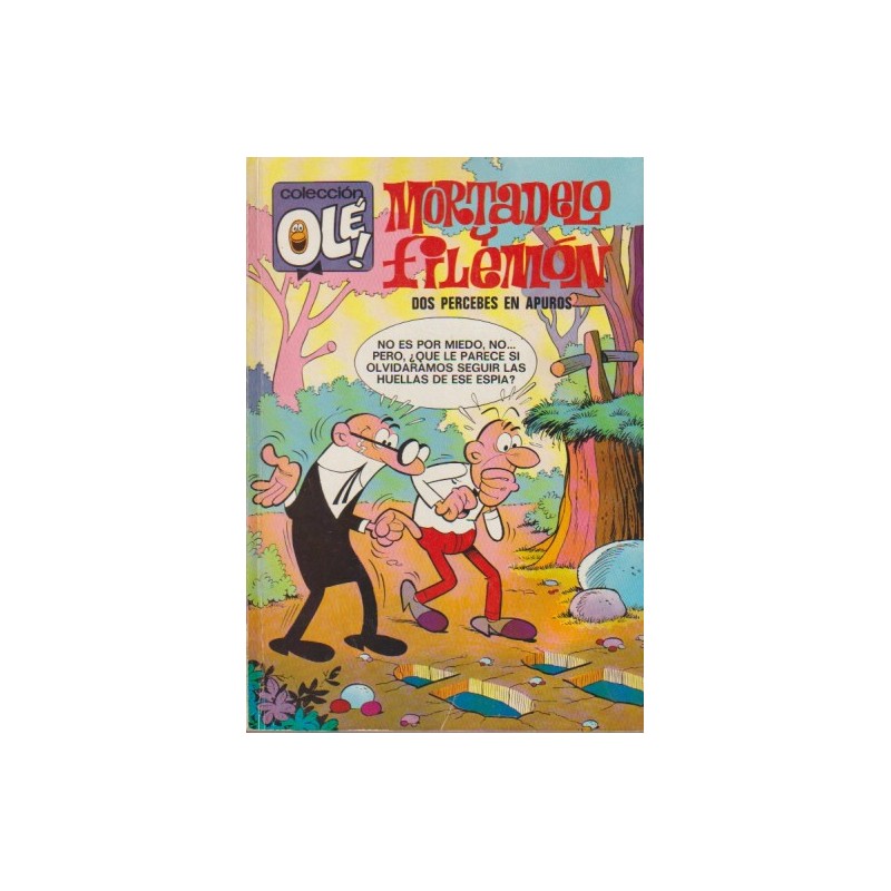 COLECCION OLE Nº 79 1ª EDICION MORTADELO Y FILEMON ED.BRUGUERA : DOS PERCEBES EN APUROS ,AÑO 1973