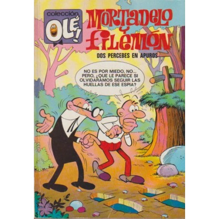 COLECCION OLE Nº 79 1ª EDICION MORTADELO Y FILEMON ED.BRUGUERA : DOS PERCEBES EN APUROS ,AÑO 1973