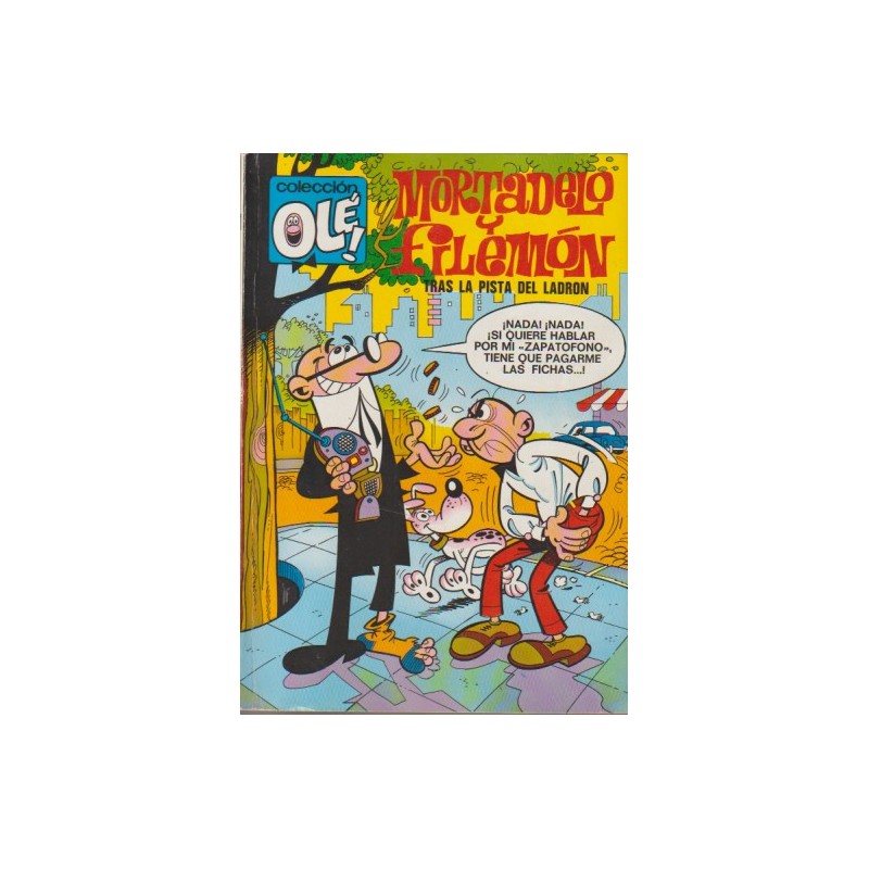 COLECCION OLE Nº 71 MORTADELO Y FILEMON ED.BRUGUERA : TRAS LA PISTA DEL LADRON ,AÑO 1973
