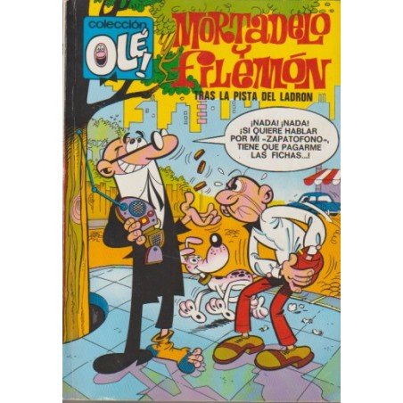 COLECCION OLE Nº 71 MORTADELO Y FILEMON ED.BRUGUERA : TRAS LA PISTA DEL LADRON ,AÑO 1973