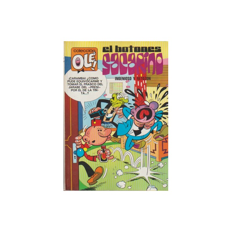 COLECCION OLE Nº 68 1ª EDICION, EL BOTONES SACARINO ED.BRUGUERA : INGENIOSO Y RETOZON AÑO 1971