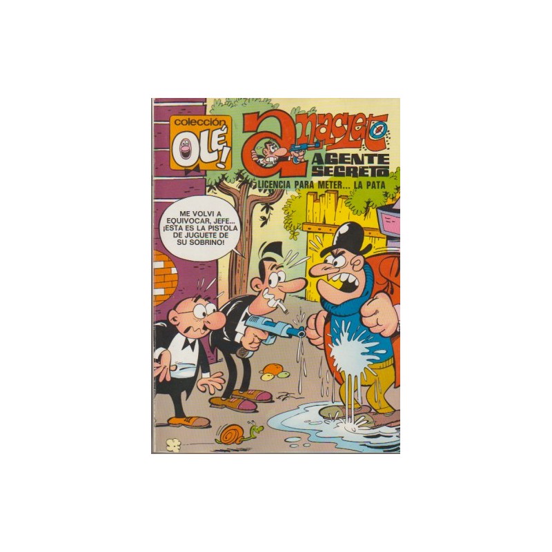 COLECCION OLE ED.BRUGUERA 1ª EDICION Nº 69 ANACLETO LICENCIA PARA METER ...LA PATA