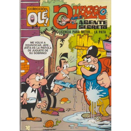 COLECCION OLE ED.BRUGUERA 1ª EDICION Nº 69 ANACLETO LICENCIA PARA METER ...LA PATA