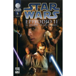 STAR WARS EPISODIO II - EL ATAQUE DE LOS CLONES Nº 1 AL 4 COLECCION COMPLETA