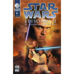 STAR WARS EPISODIO II - EL ATAQUE DE LOS CLONES Nº 1 AL 4 COLECCION COMPLETA