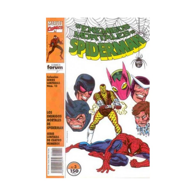 SERIES LIMITADAS Nº 11 A 13 SPIDERMAN LOS ENEMIGOS MORTALES DE SPIDERMAN Nº 2 A 4  DE 4