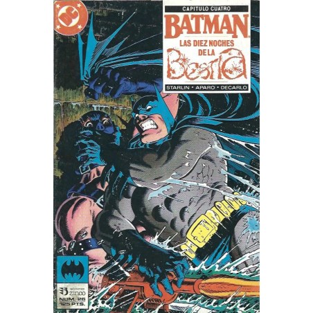 BATMAN VOL.2 Nº 24 A 26 - LAS 10 NOCHES DE LA BESTIA