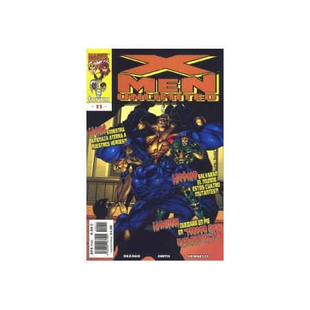 X-MEN UNLIMITED Nº 11 DE 13 ED.FORUM
