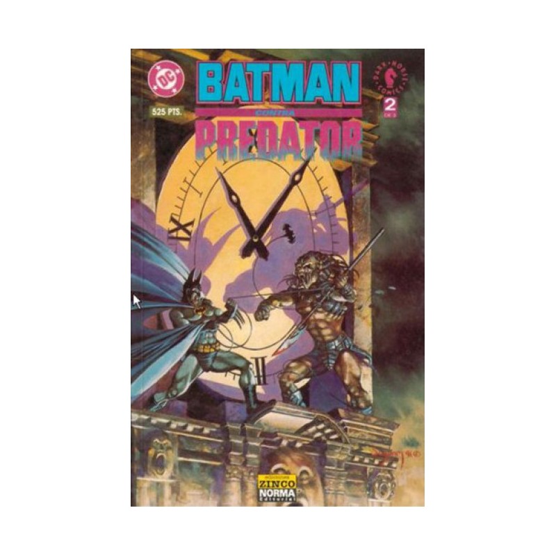 BATMAN CONTRA PREDATOR Nº 2 DE 3 EDICIONES ZINCO