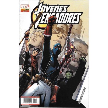 JOVENES VENGADORES NUMEROS 1 A 3 EDITORIAL PANINI