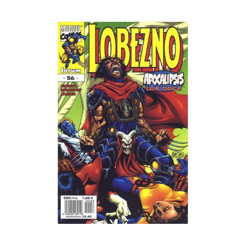 LOBEZNO VOL.2 Nº 56 APOCALIPSIS LOS DOCE EDITORIAL FORUM