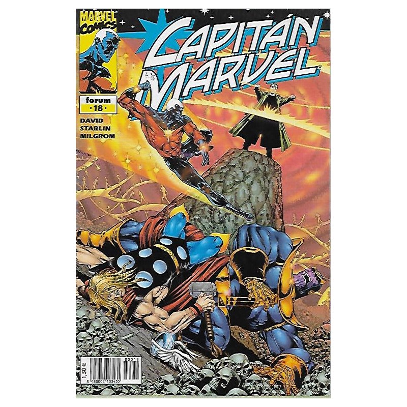 CAPITAN MARVEL VOL.1 Nº 18 EDITORIAL FORUM