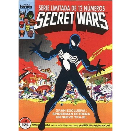SECRET WARS Nº 1 AL 12 , AFALTA DE LOS NUMEROS 2 Y 11, SERIE LIMITADA DE 12 NUMEROS